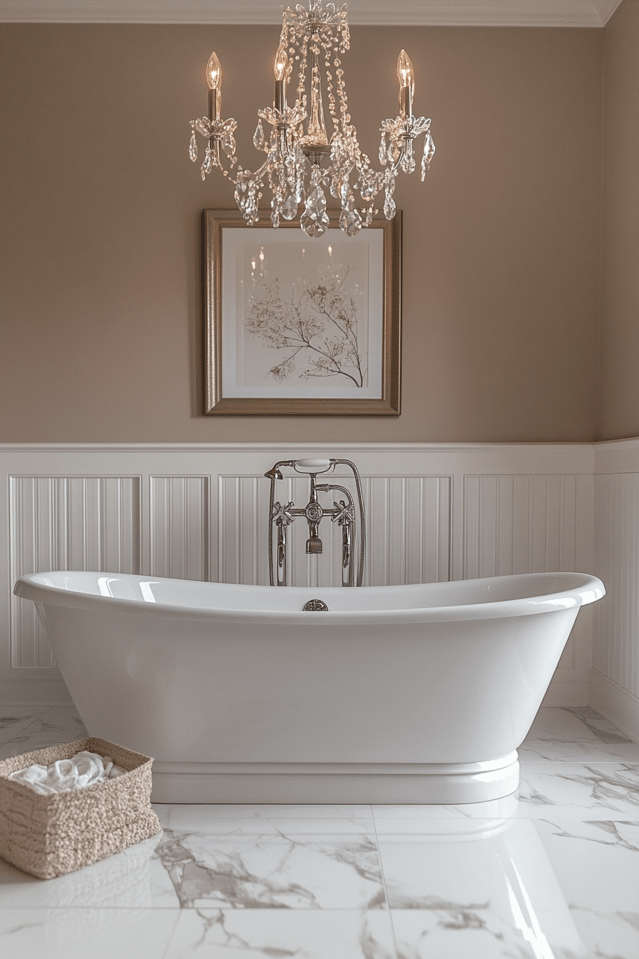 modern victorian bathroom