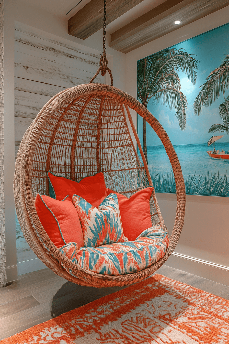 coastal cottage living room