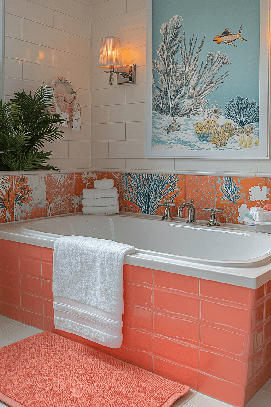 coastal cottage bathroom