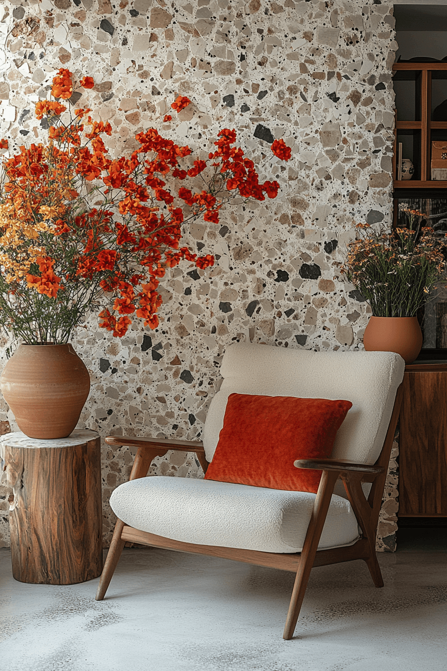 stone wall interior