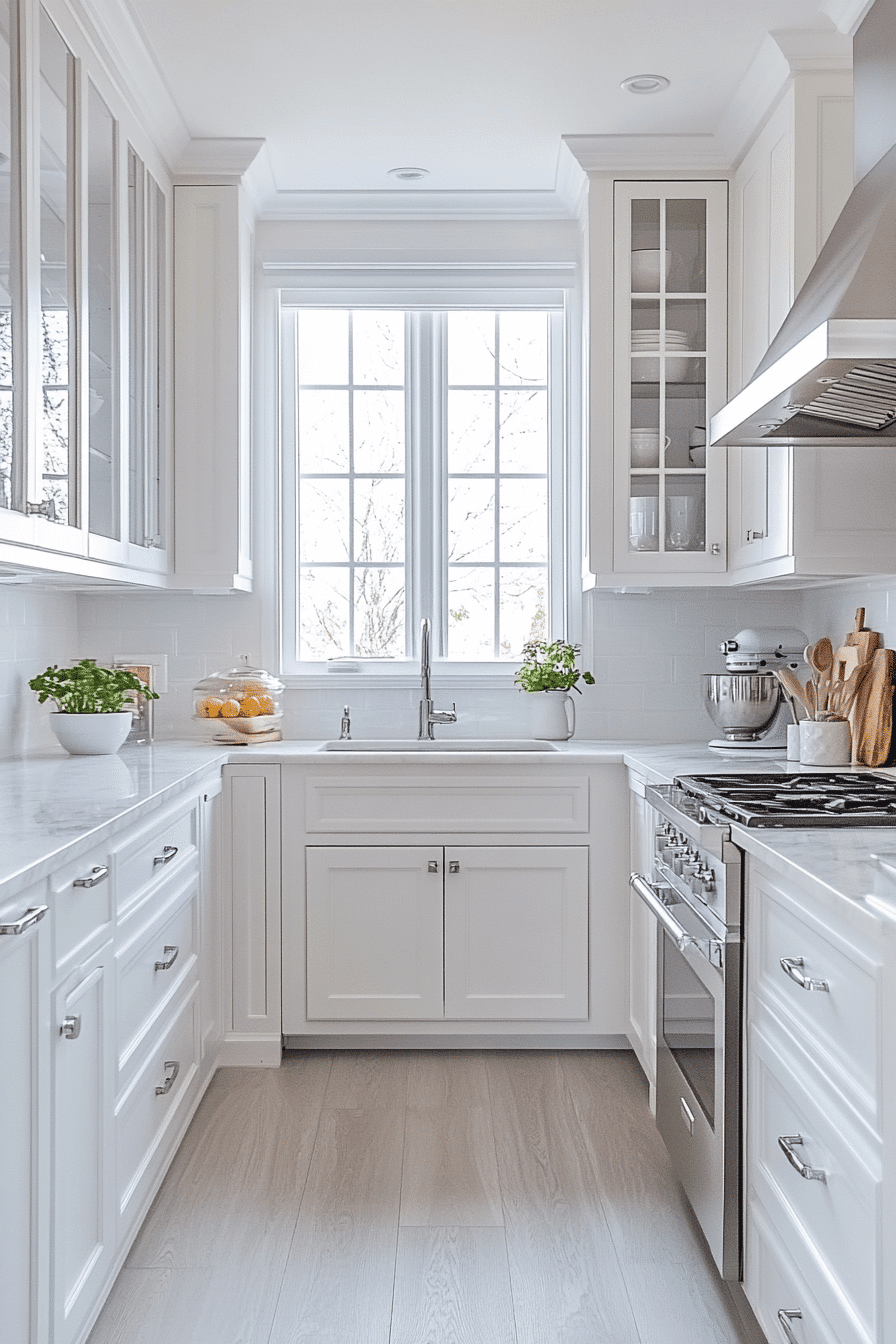 29 Small White Kitchen Ideas For Creating A Cozy Culinary Nook ...