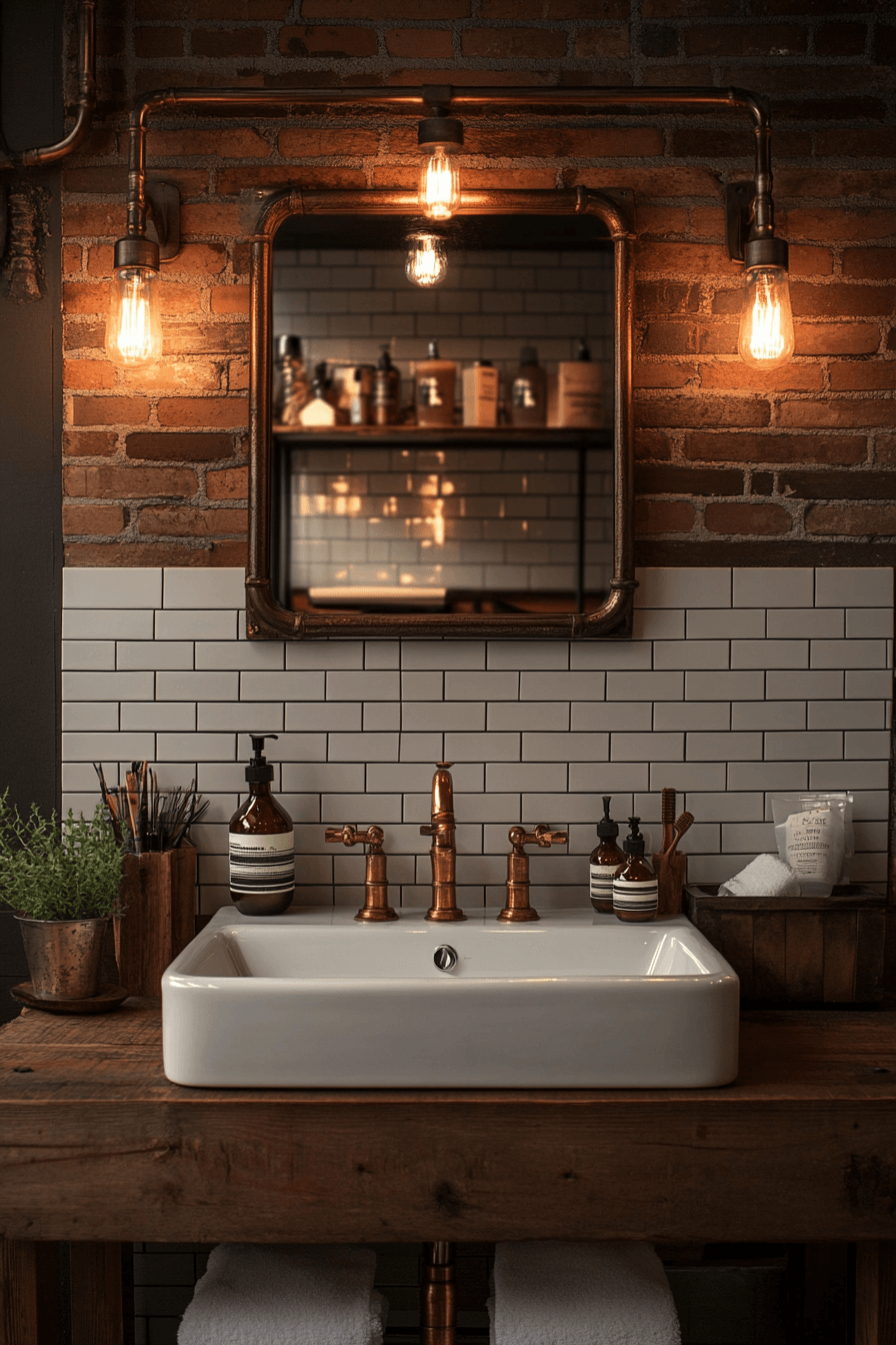 industrial bathroom ideas