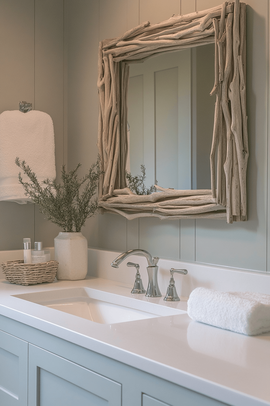 coastal cottage bathroom