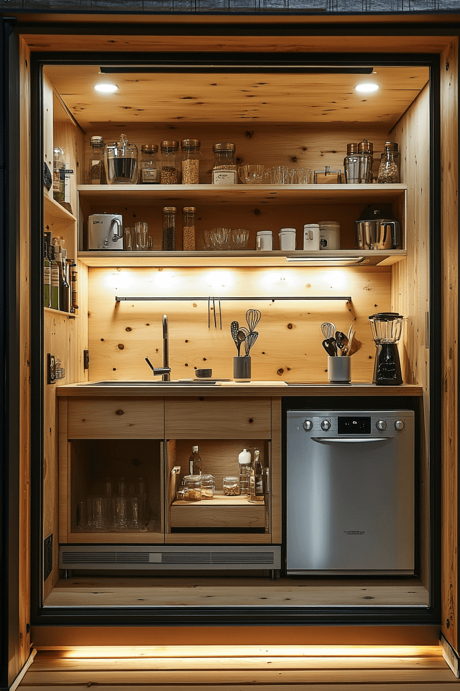 cabin kitchens