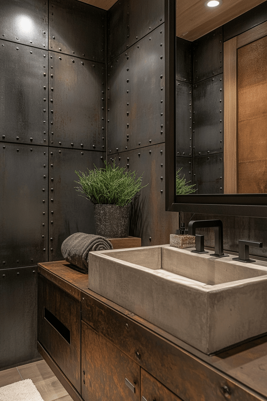 industrial bathroom ideas