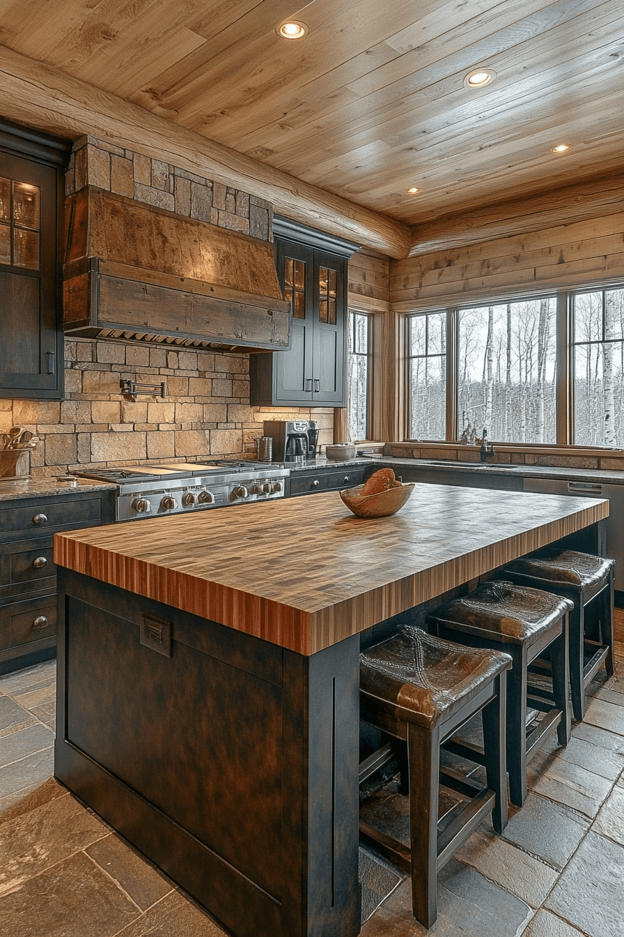 cabin kitchens