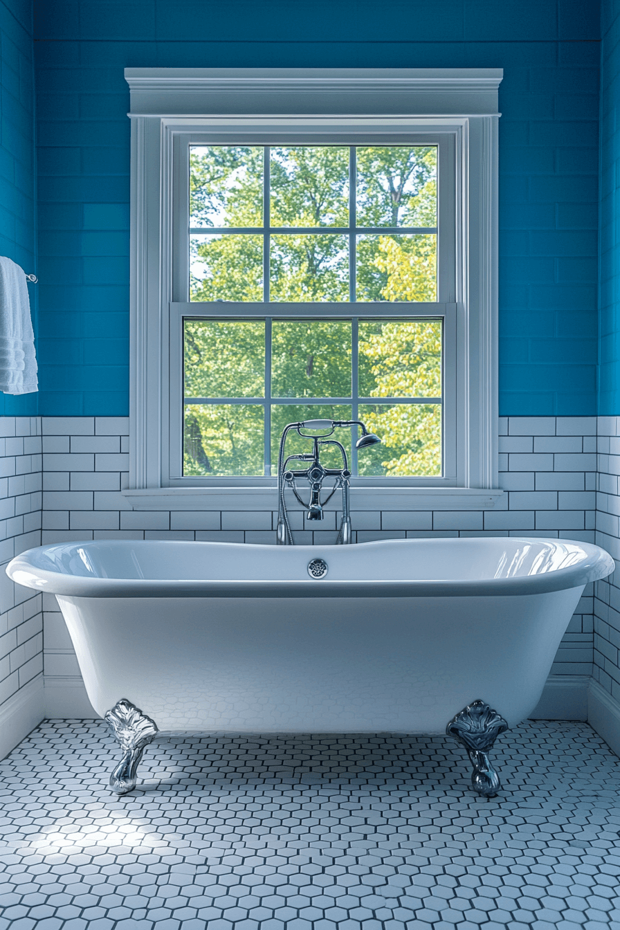 modern victorian bathroom