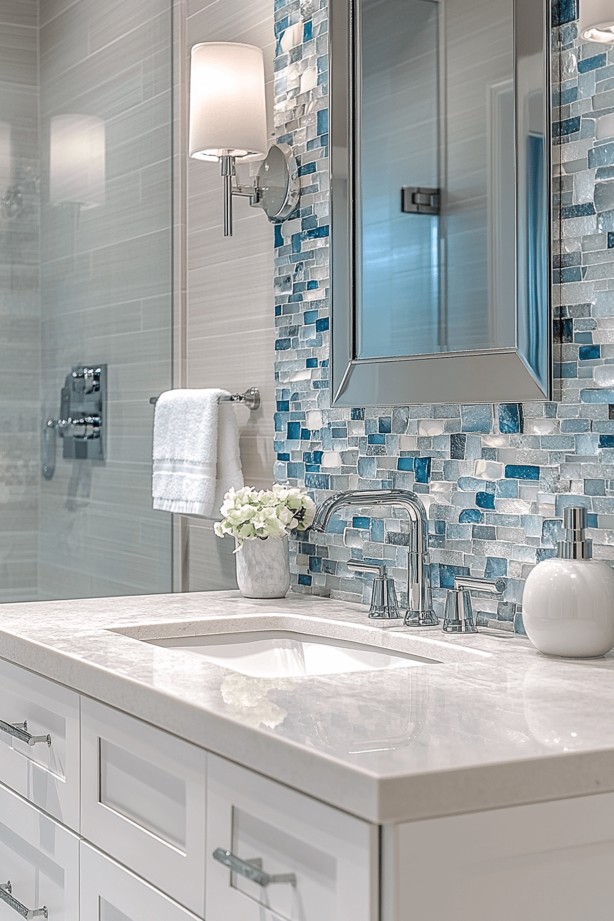 coastal cottage bathroom