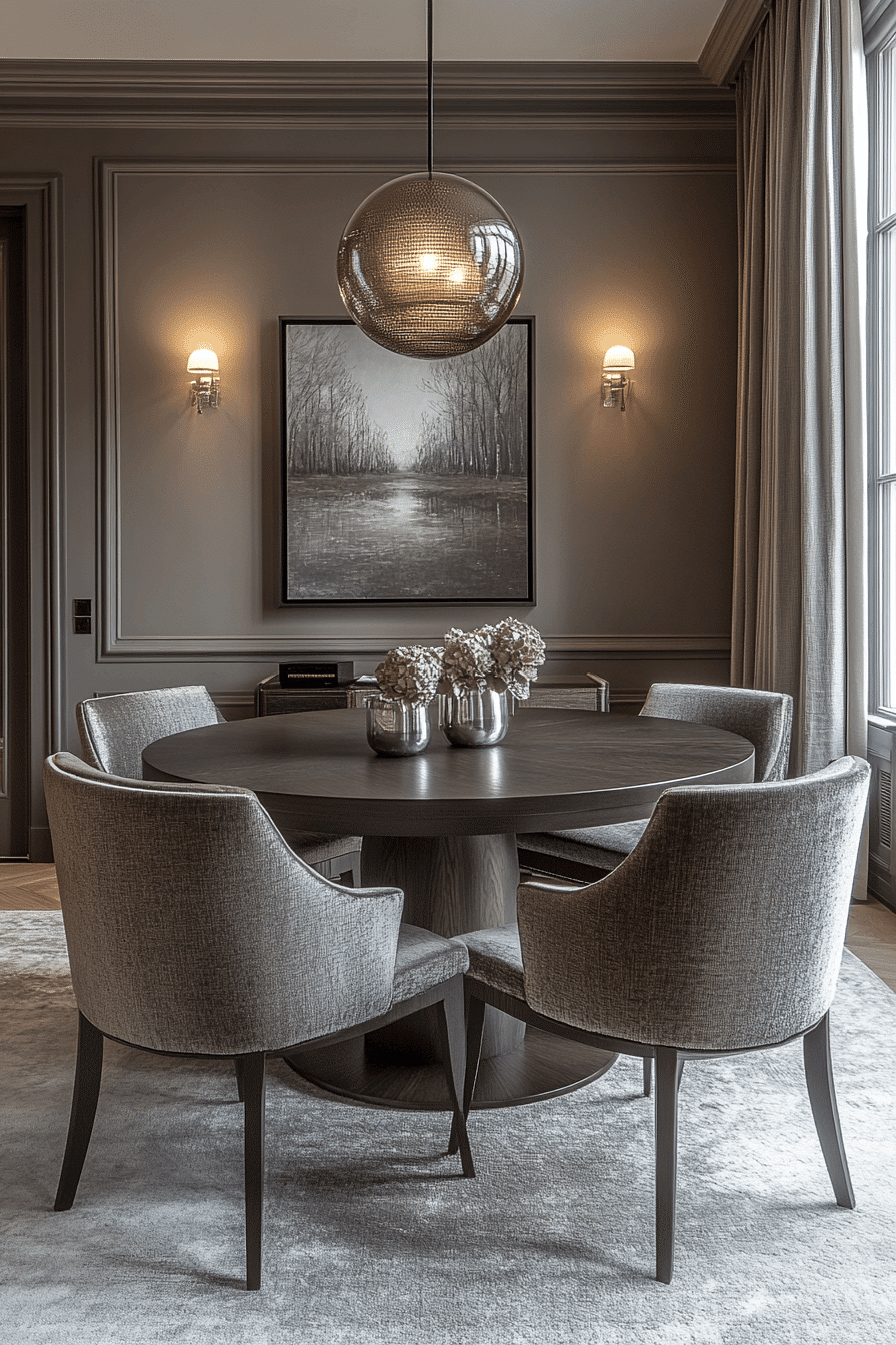 modern victorian dining room