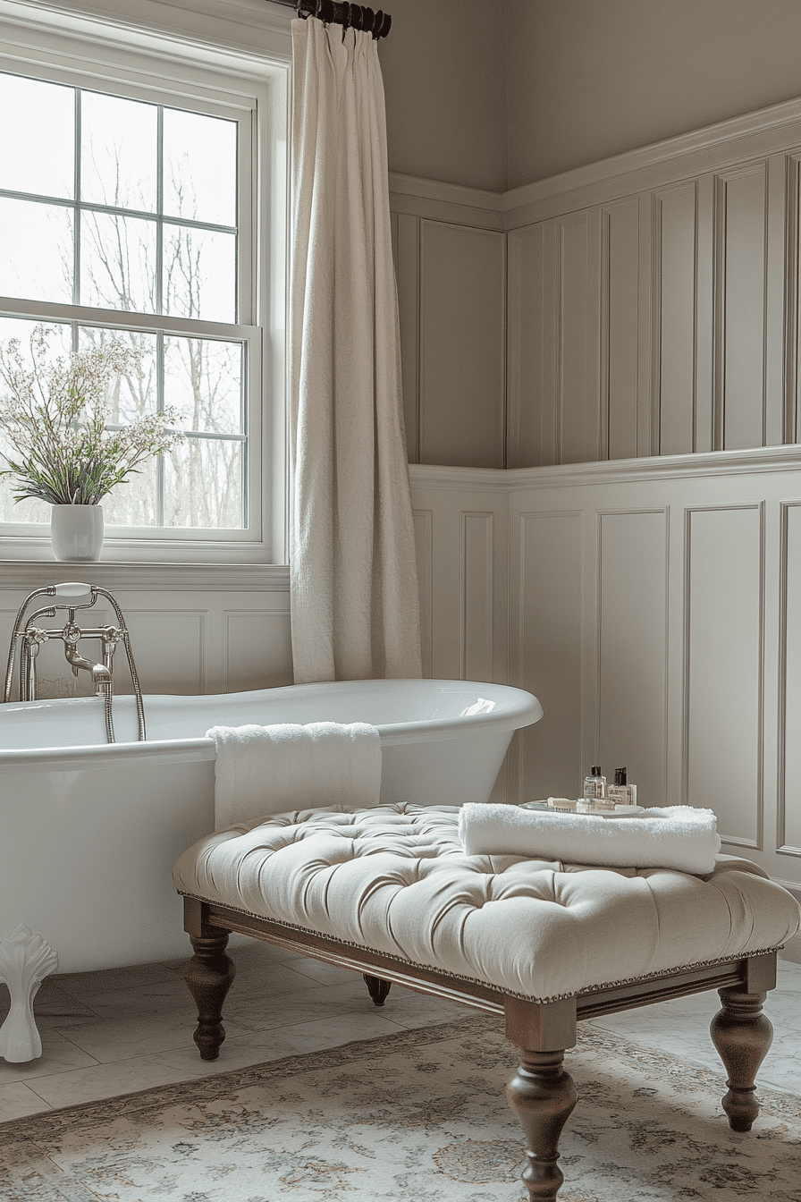modern victorian bathroom