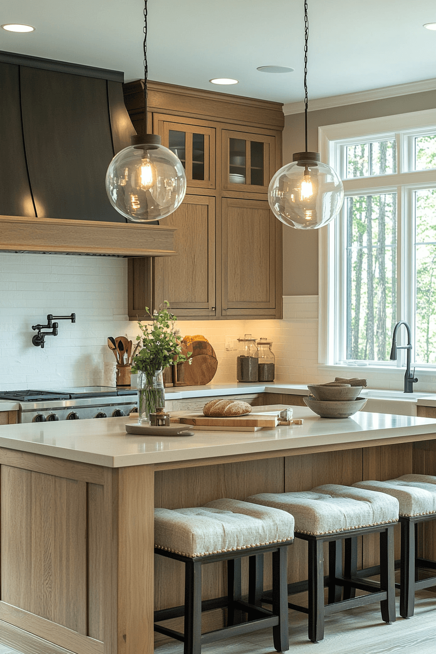 29 White Oak Kitchen Cabinets That Reflect Natural Warmth - Courtneys World