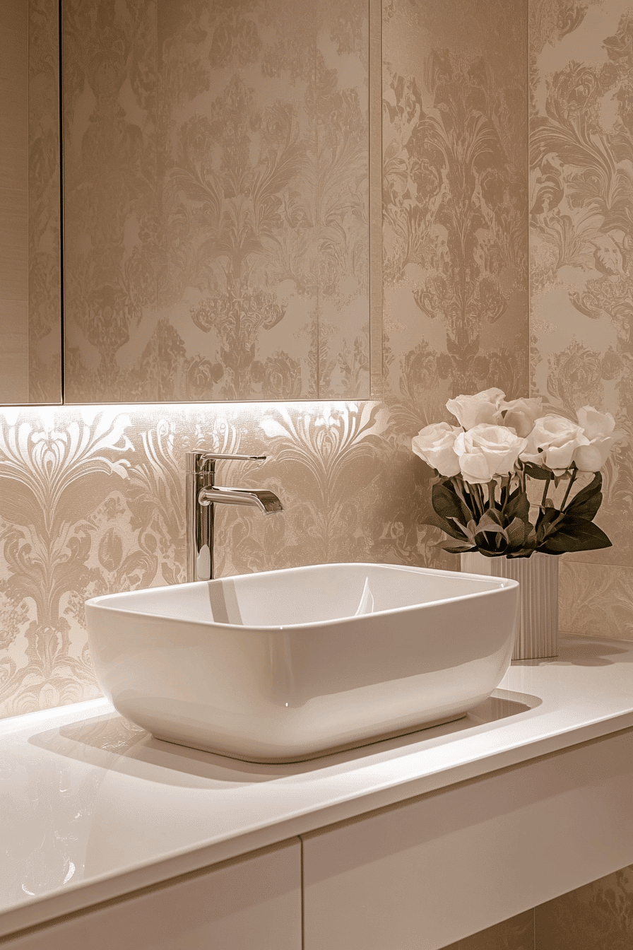 modern victorian bathroom