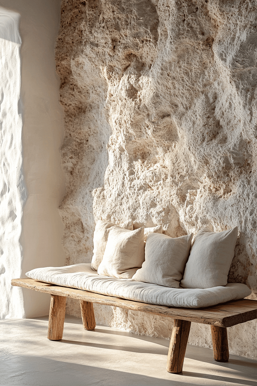 stone wall interior