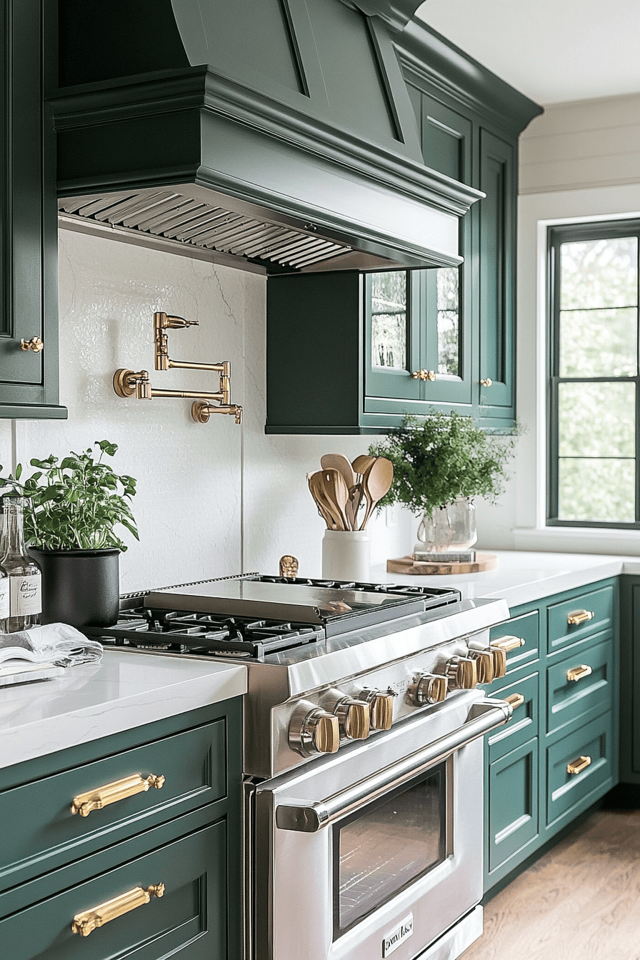 modern victorian kitchen