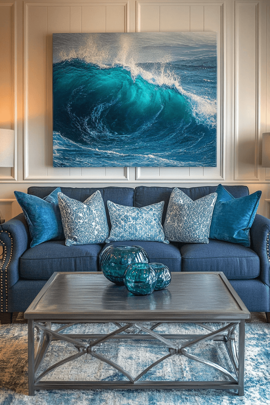 dark gray couch living room