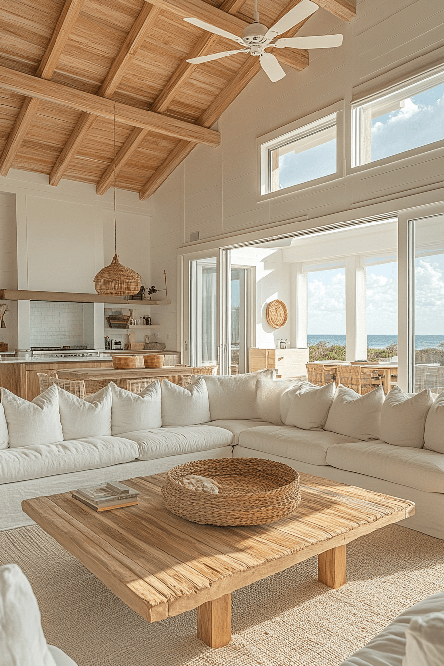 coastal cottage living room