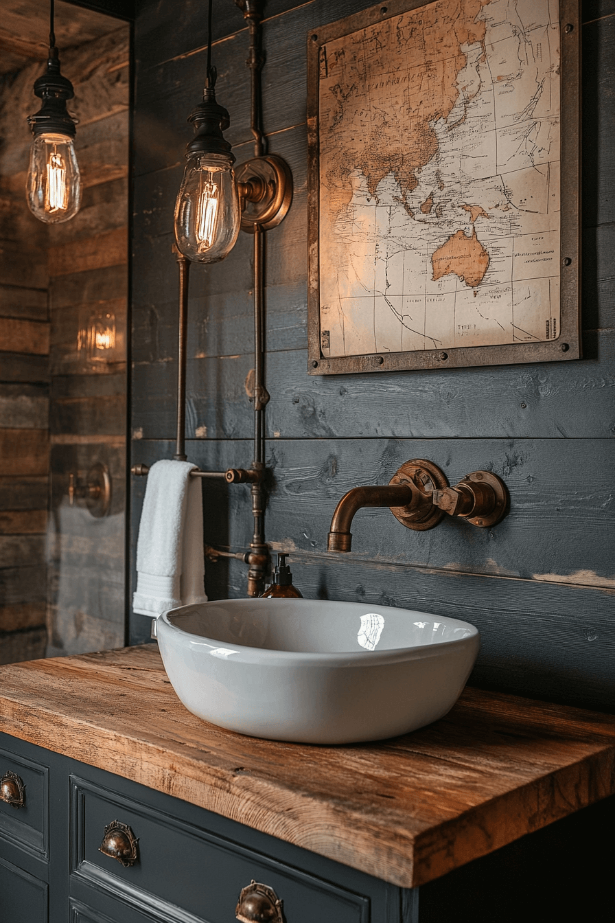 industrial bathroom ideas