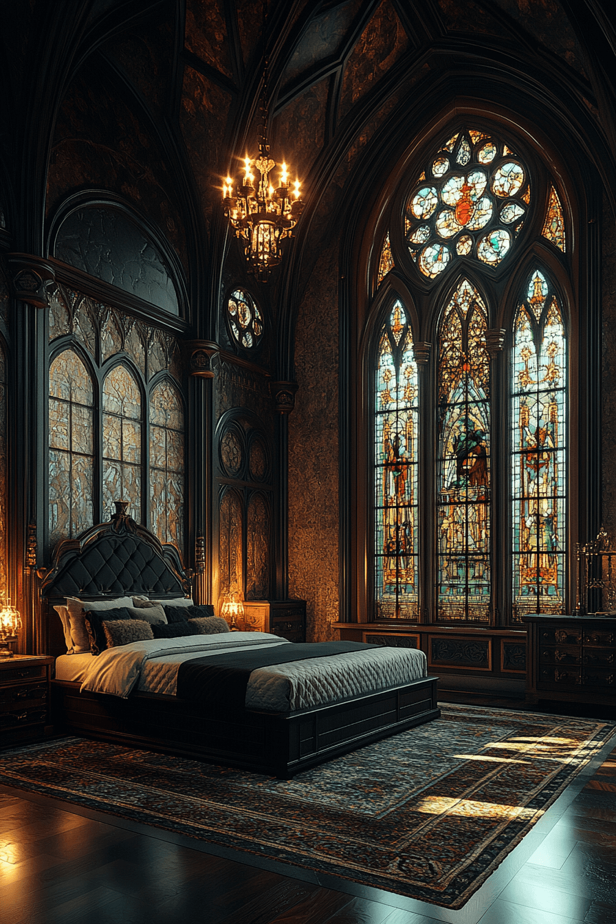 modern victorian bedroom
