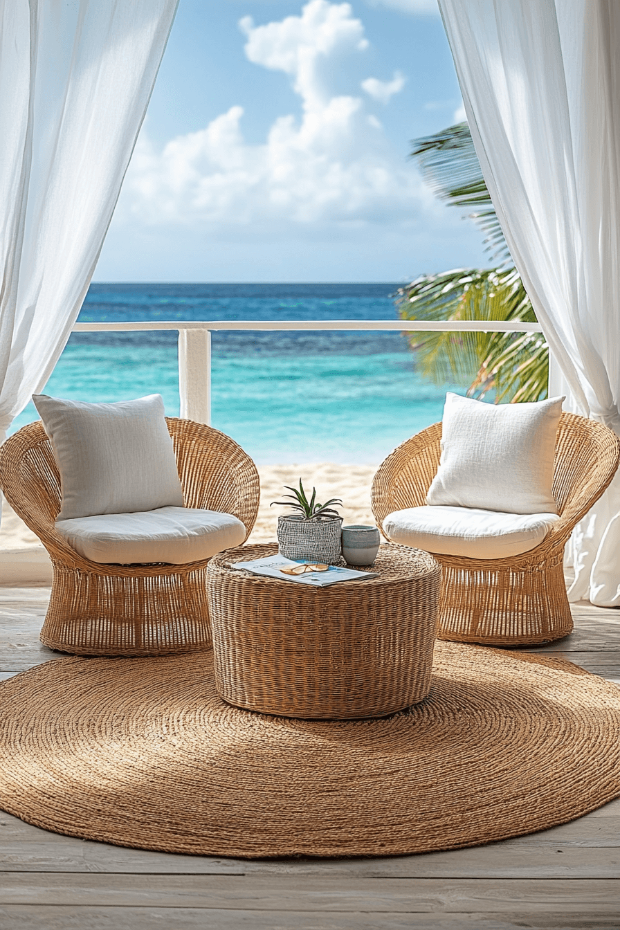 coastal cottage living room