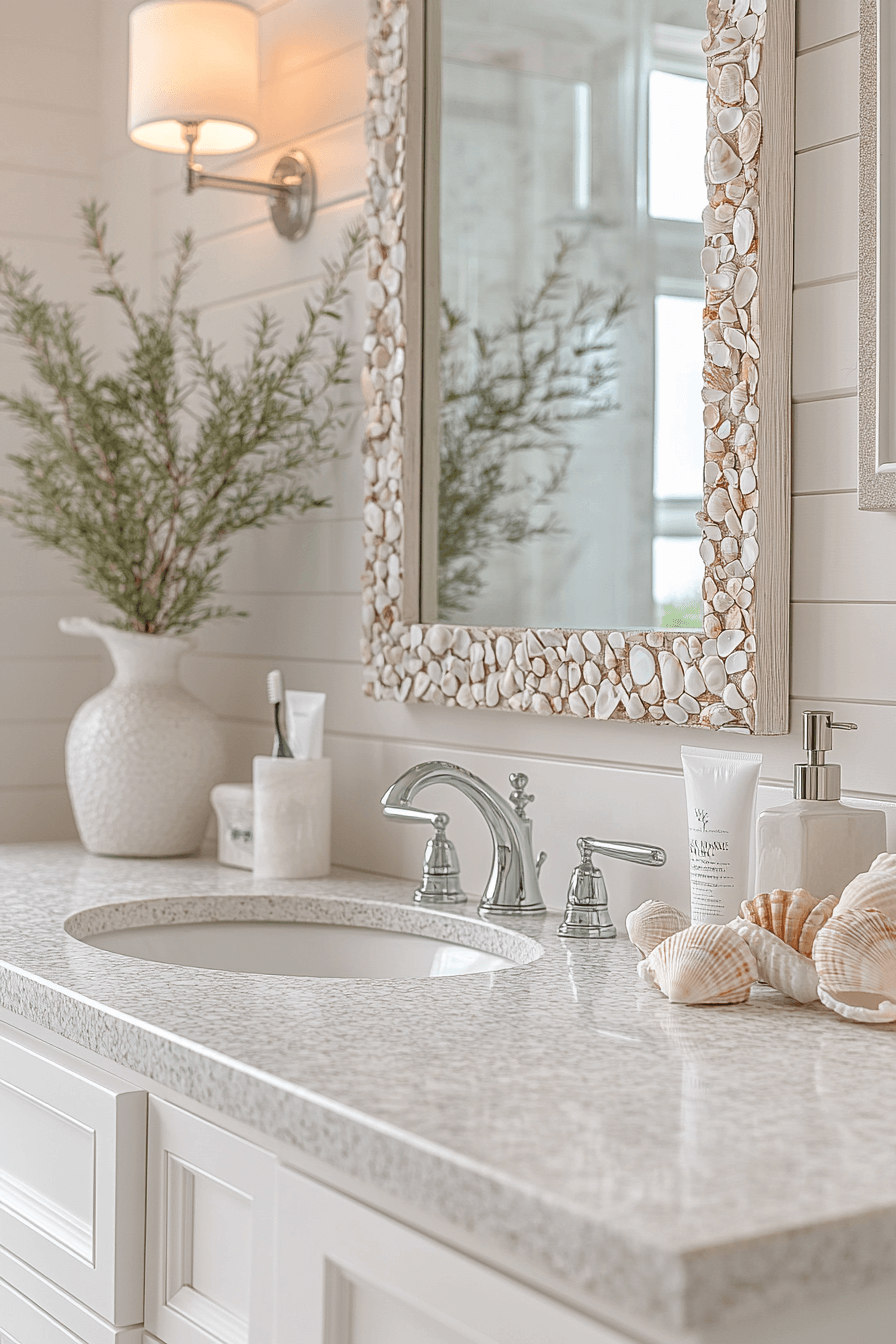 coastal cottage bathroom