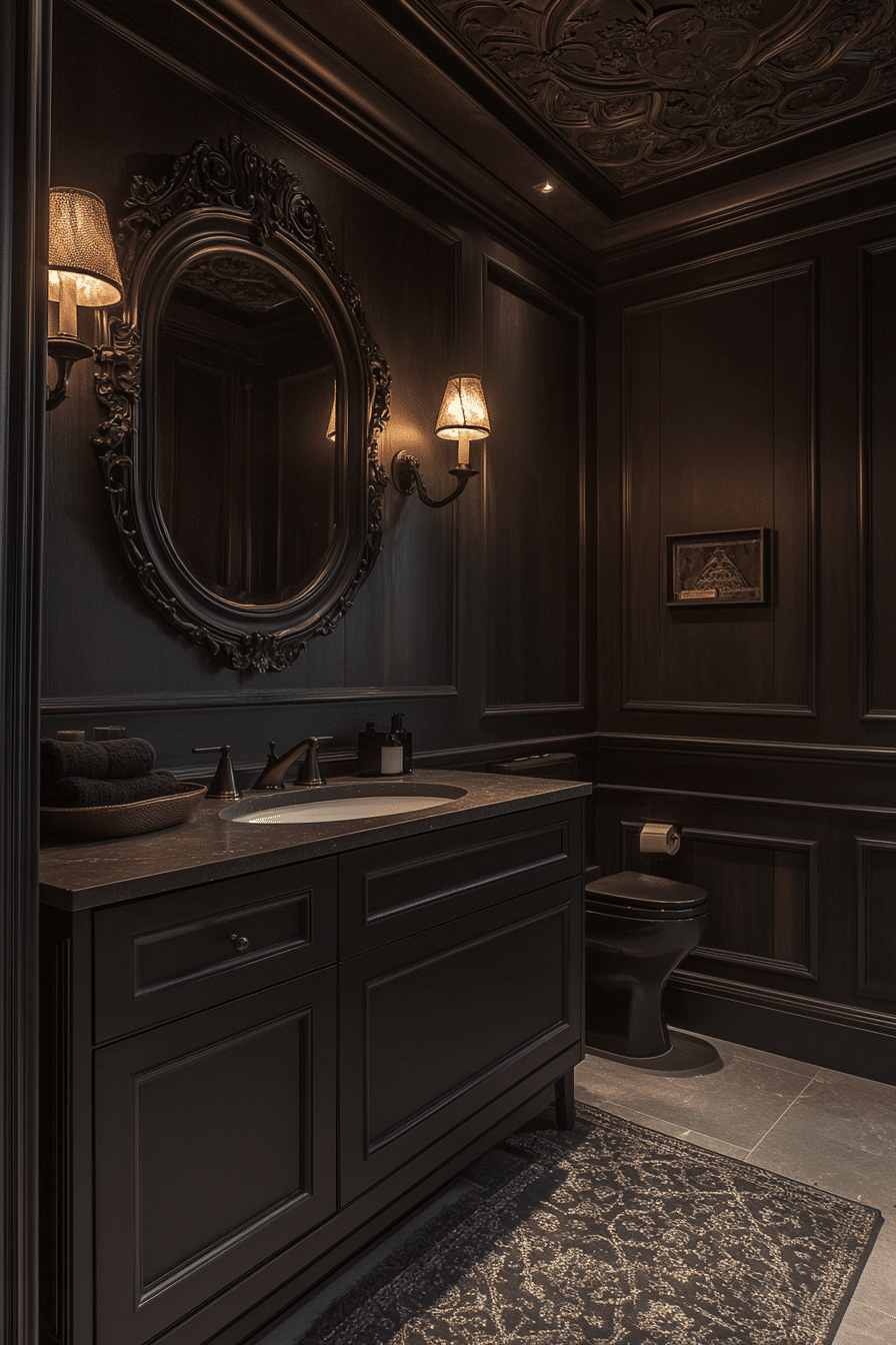 modern victorian bathroom
