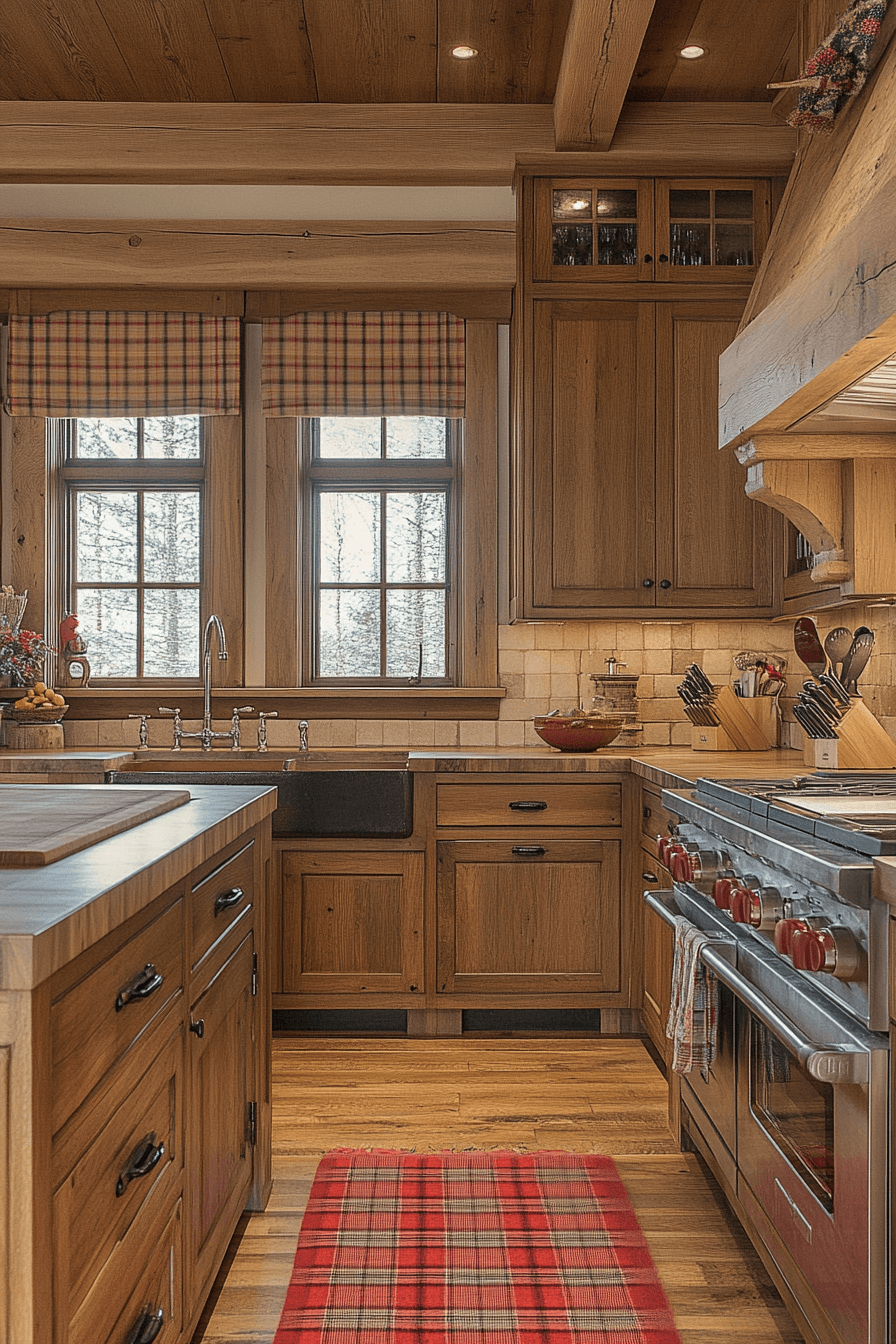 29 Old Cabin Interior Kitchen Ideas To Revive Your Rustic Cooking Space ...