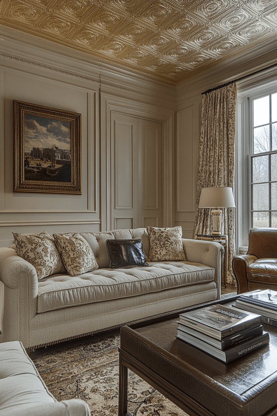 29 Modern Victorian Living Room Ideas With Bold Patterns And Rich ...