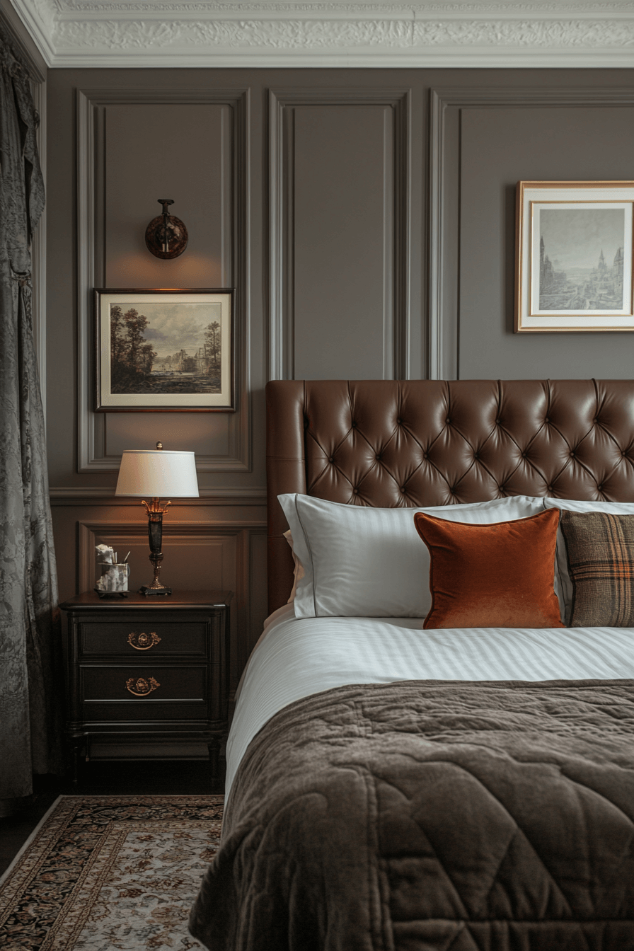 dark victorian bedroom