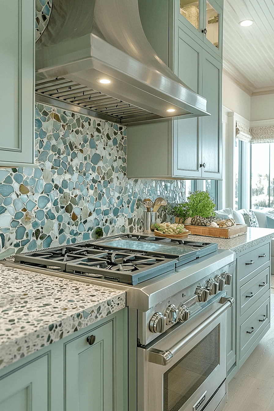 coastal cottage kitchen