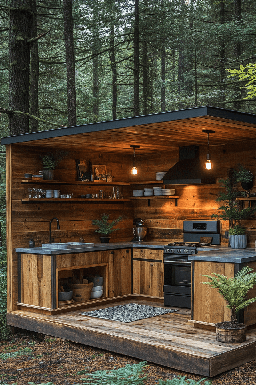 cabin kitchens
