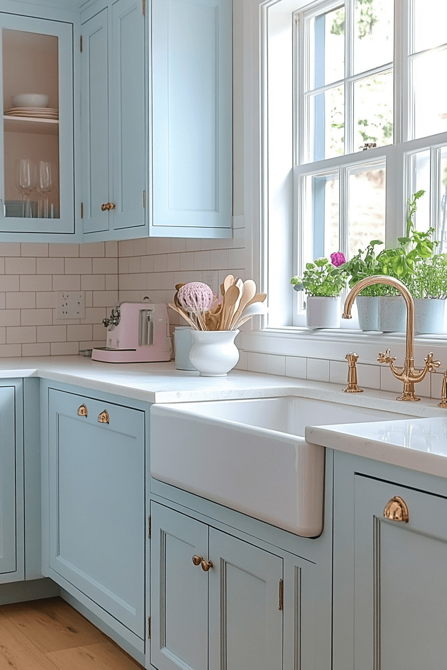 modern victorian kitchen