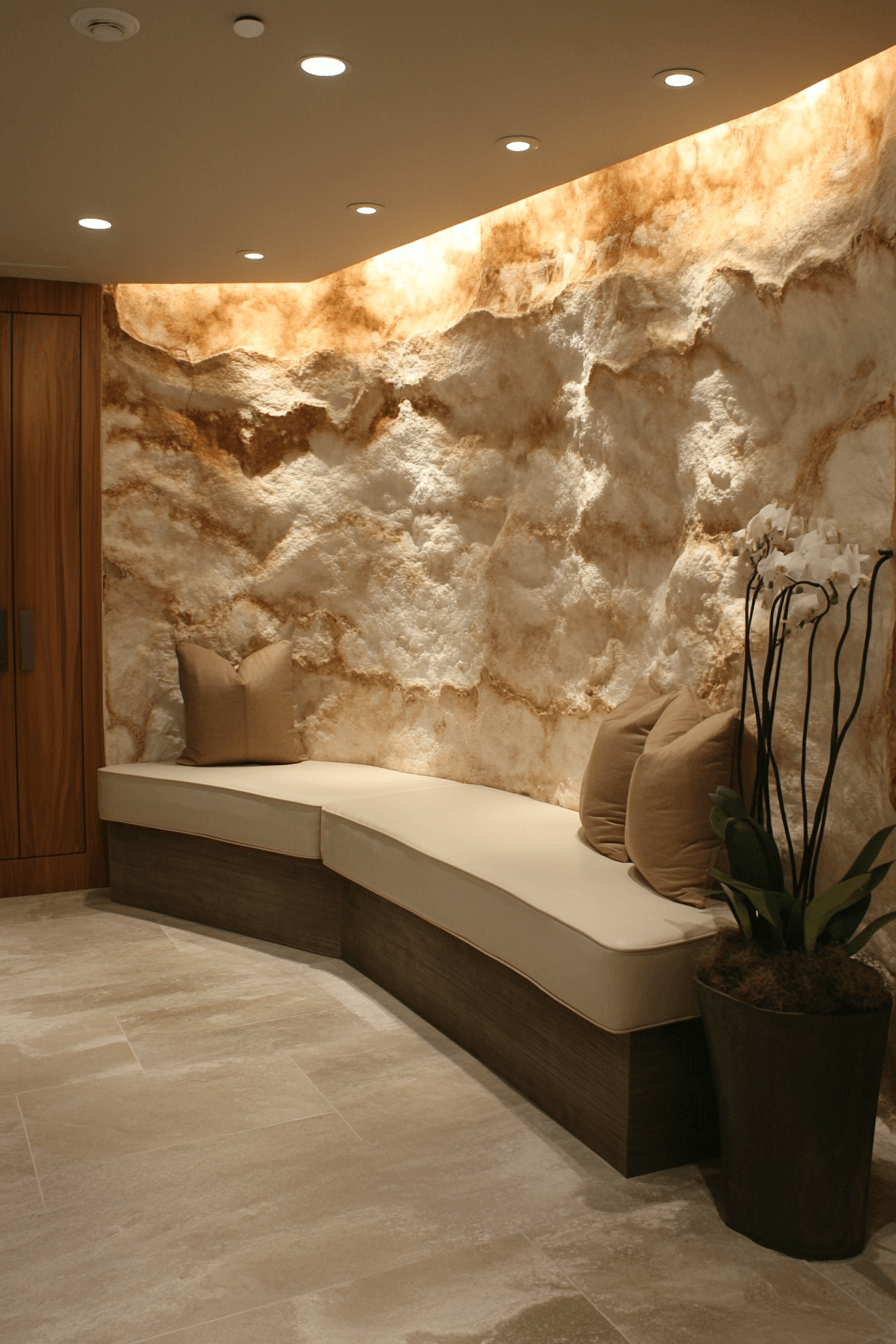 stone wall interior
