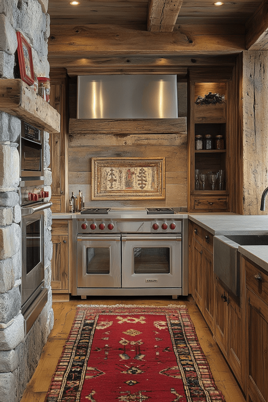 cabin kitchens