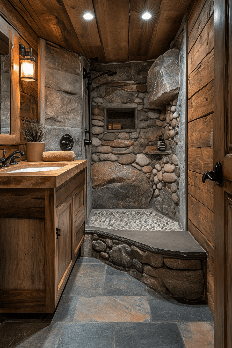 cabin bathroom