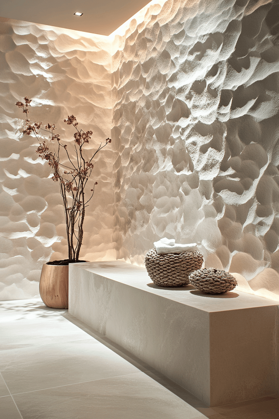 stone wall interior