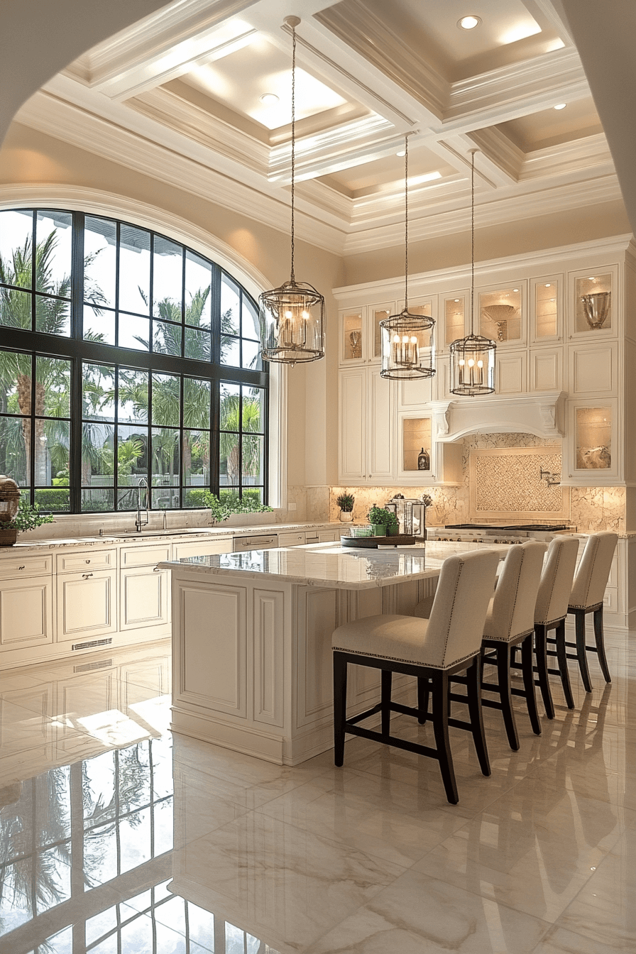 29 Elegant Kitchen Design Ideas With Stunning Centerpieces - Courtneys ...