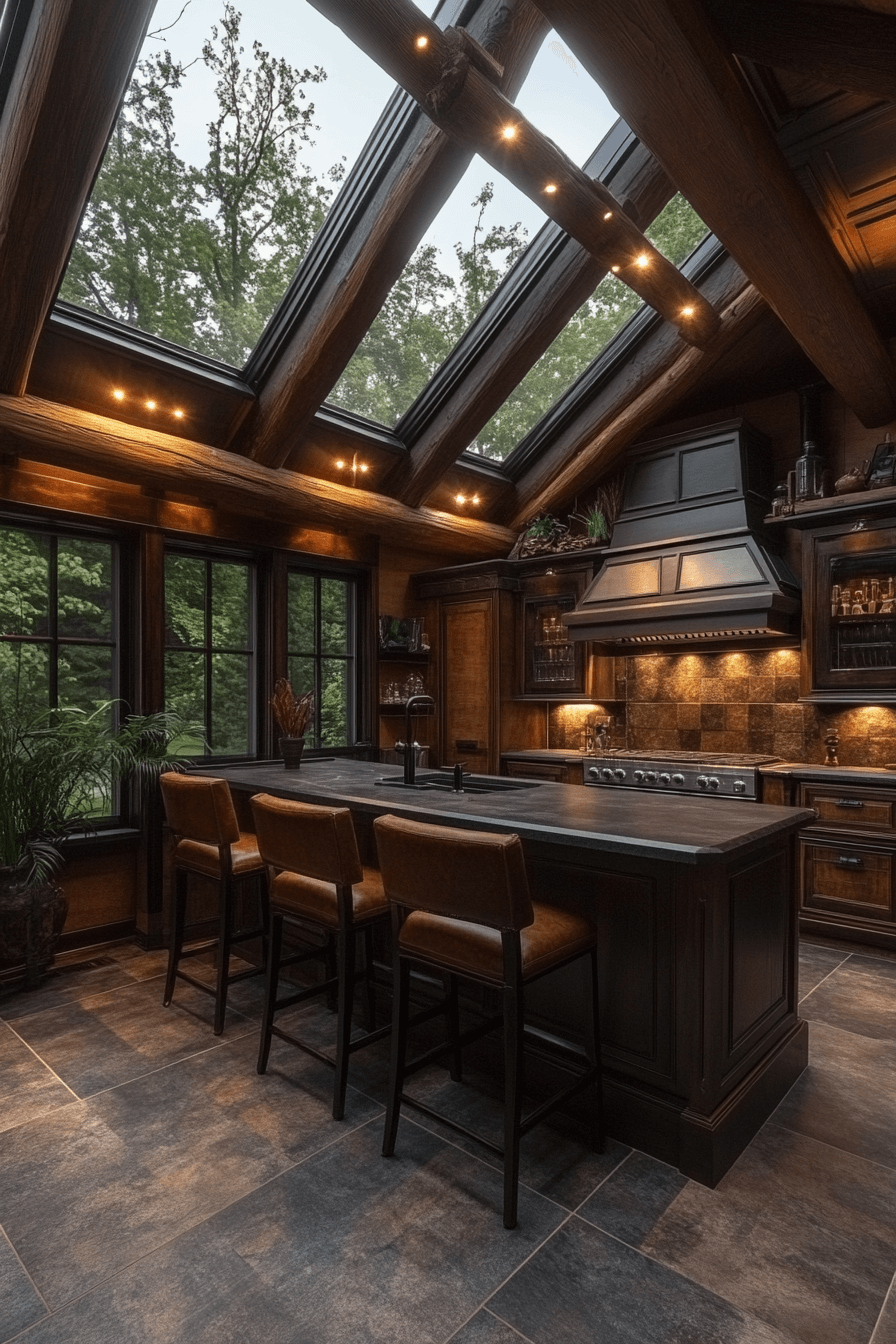 cabin kitchens