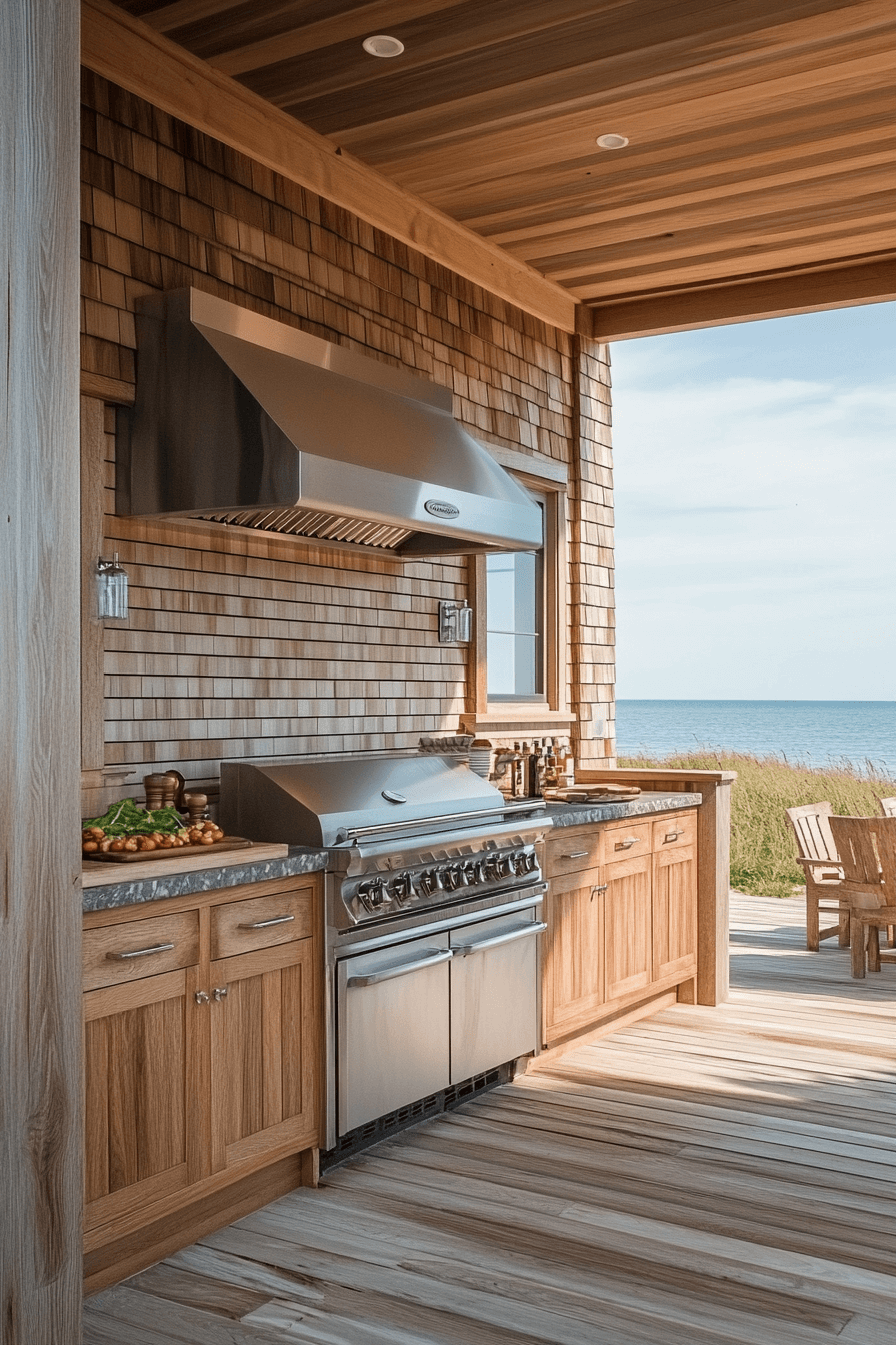 coastal cottage kitchen