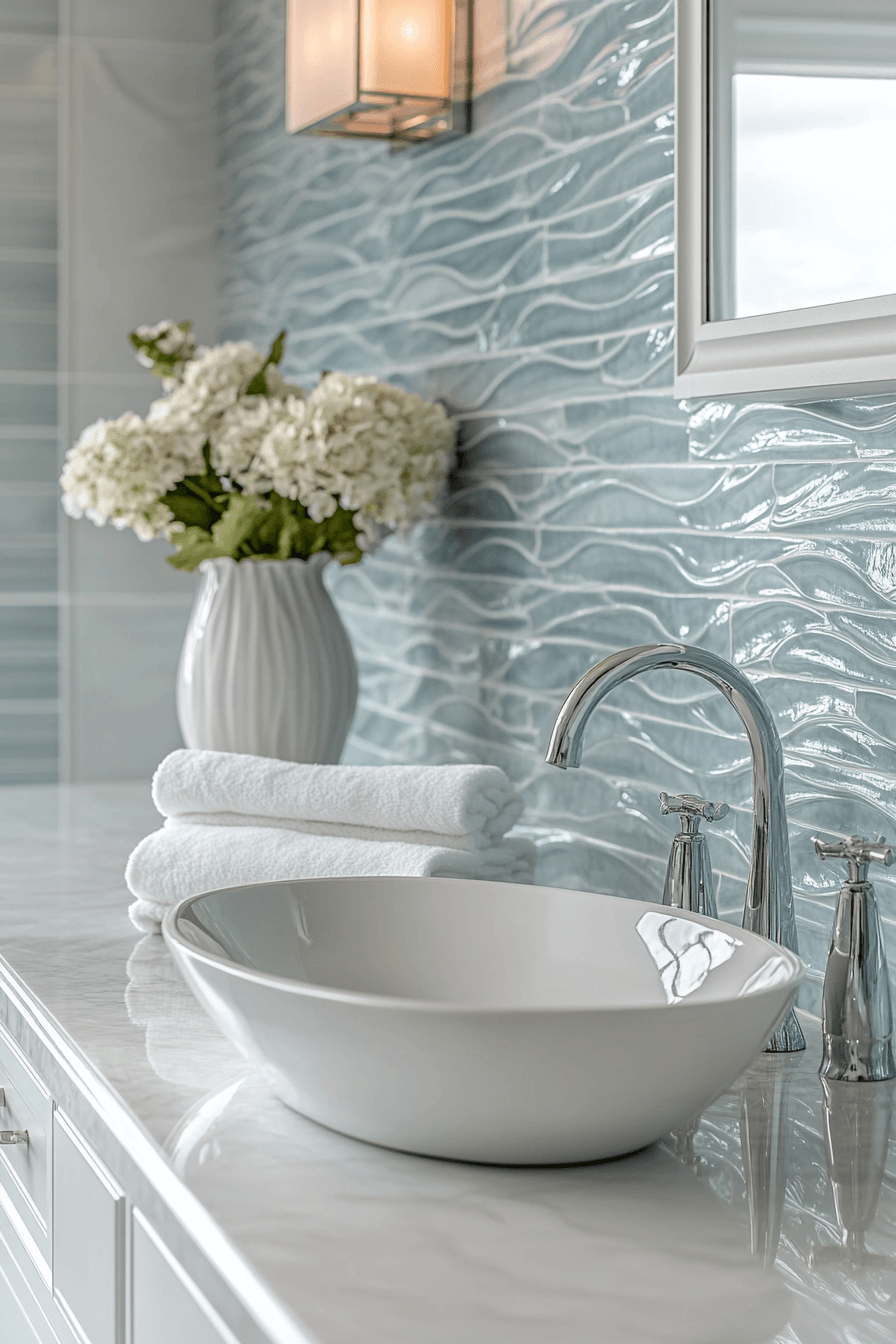 coastal cottage bathroom