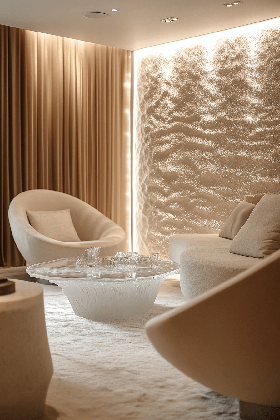 white living room decor