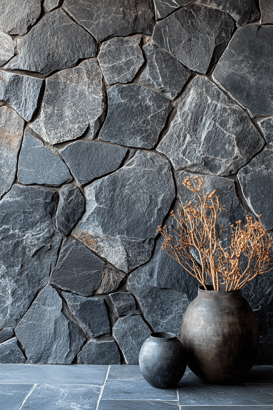 stone wall interior