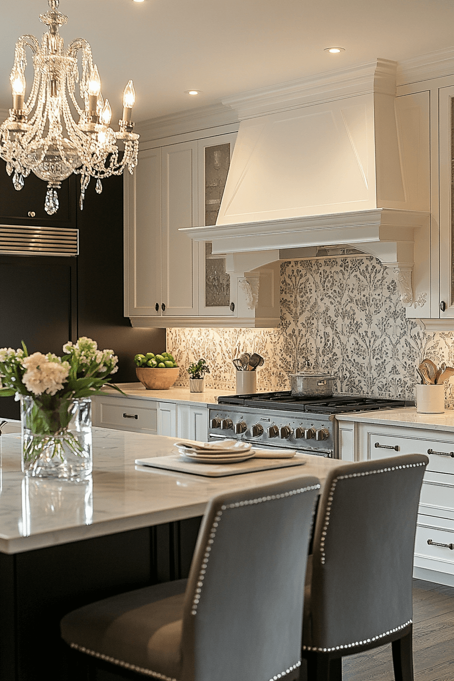 modern victorian kitchen