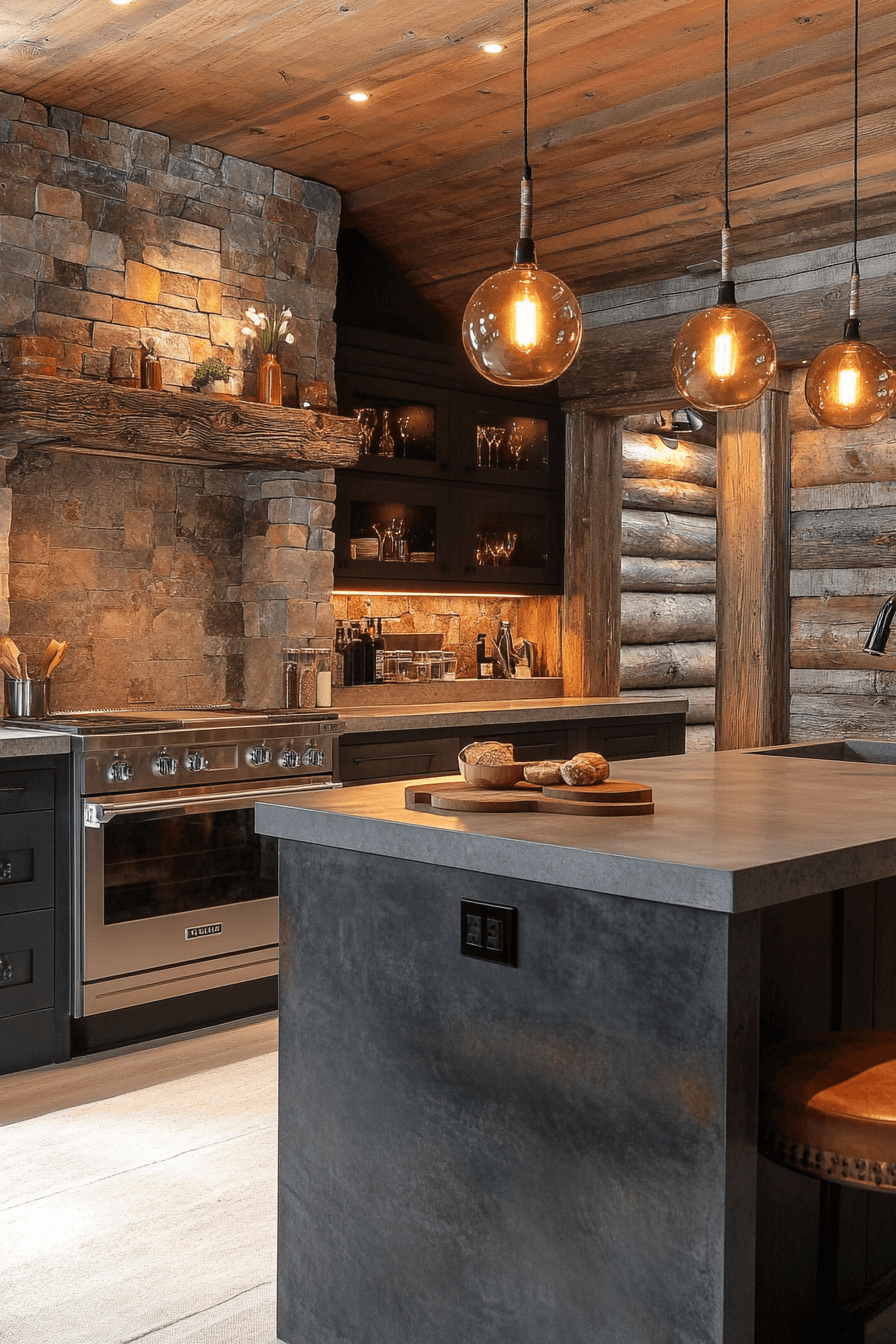 cabin kitchens