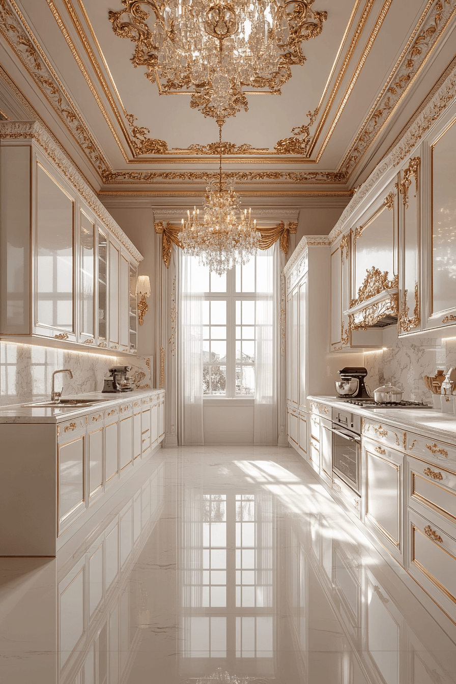 modern victorian kitchen