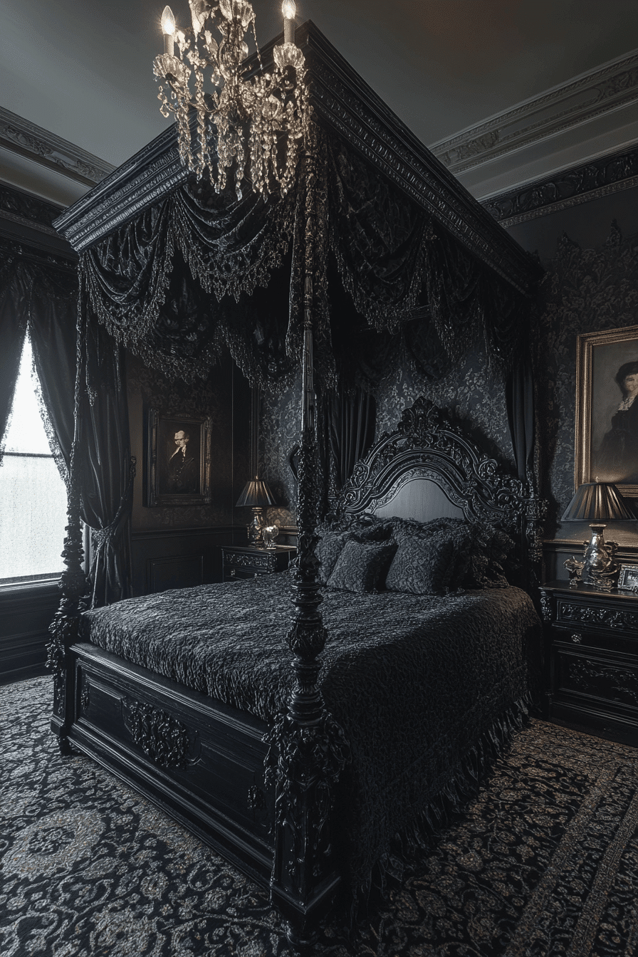 victorian gothic decor