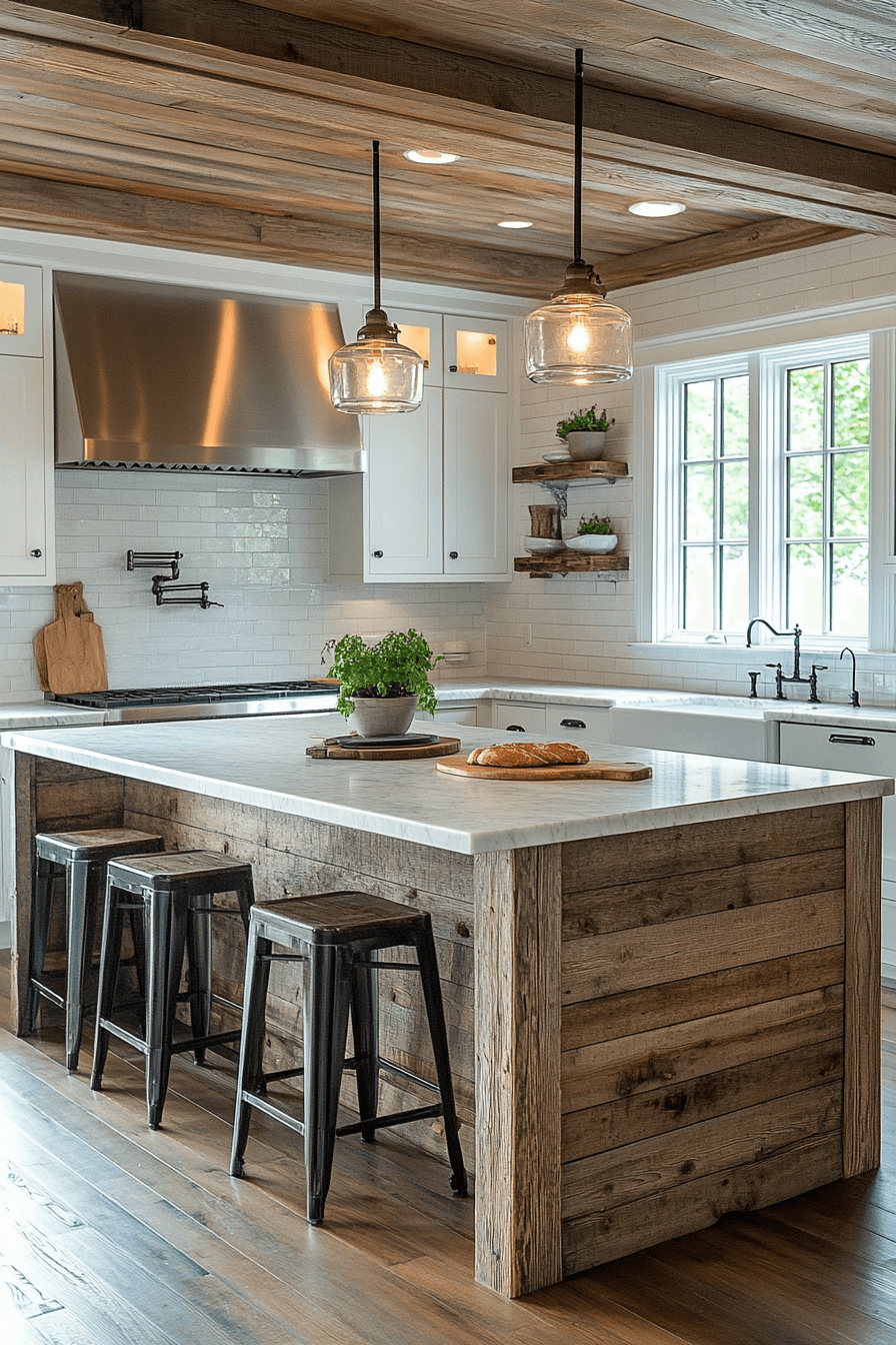 coastal cottage kitchen