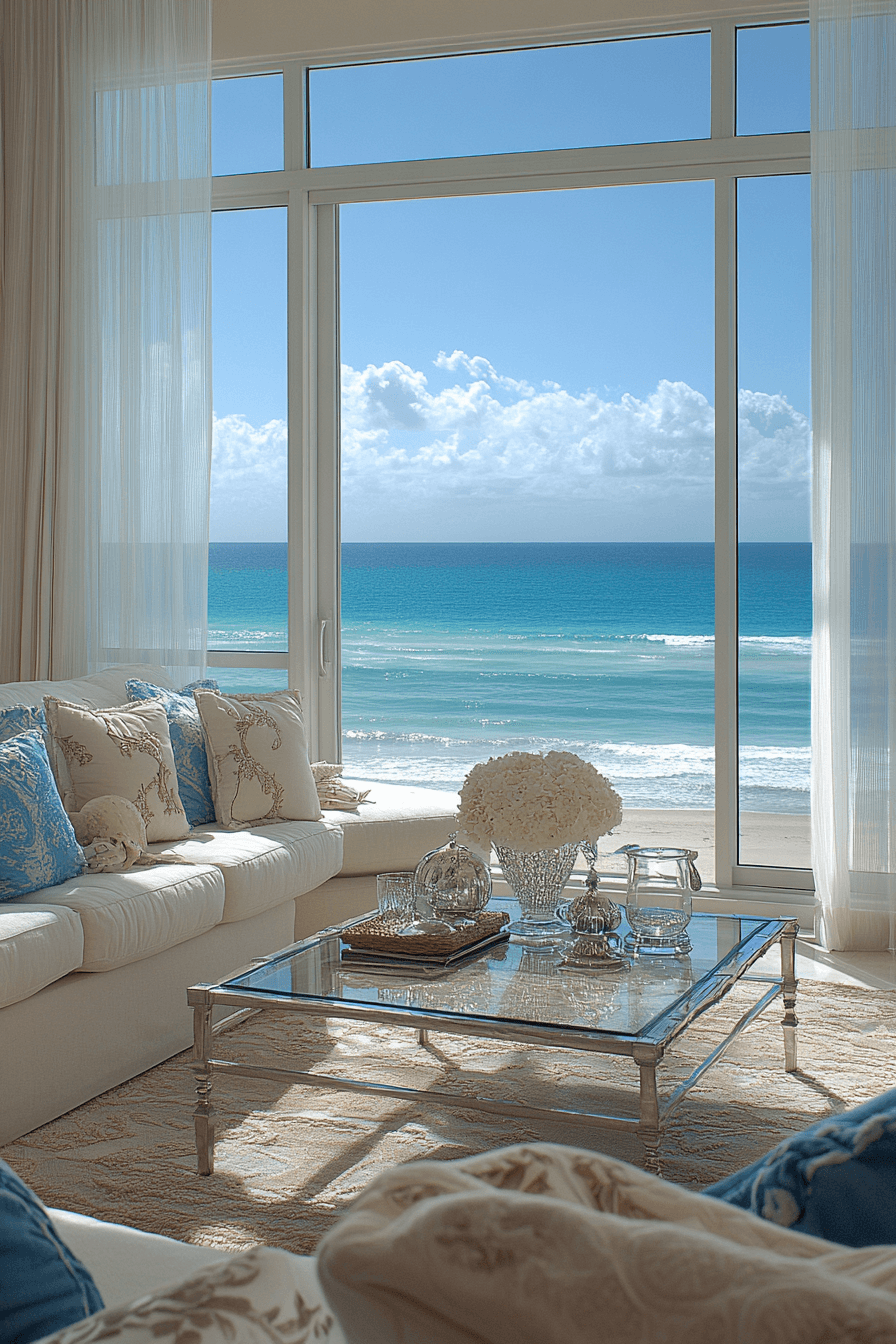 coastal cottage living room