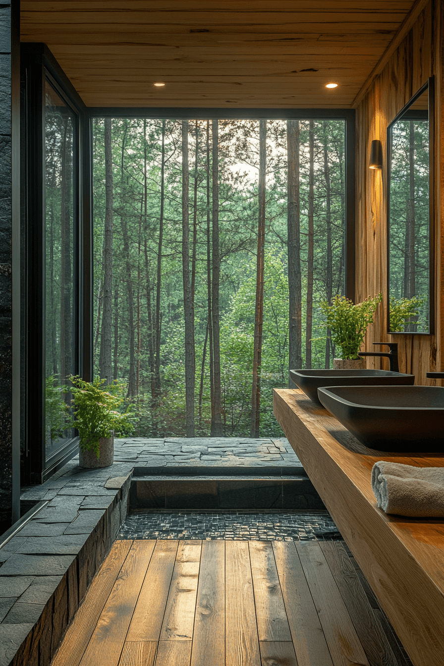 cabin bathroom