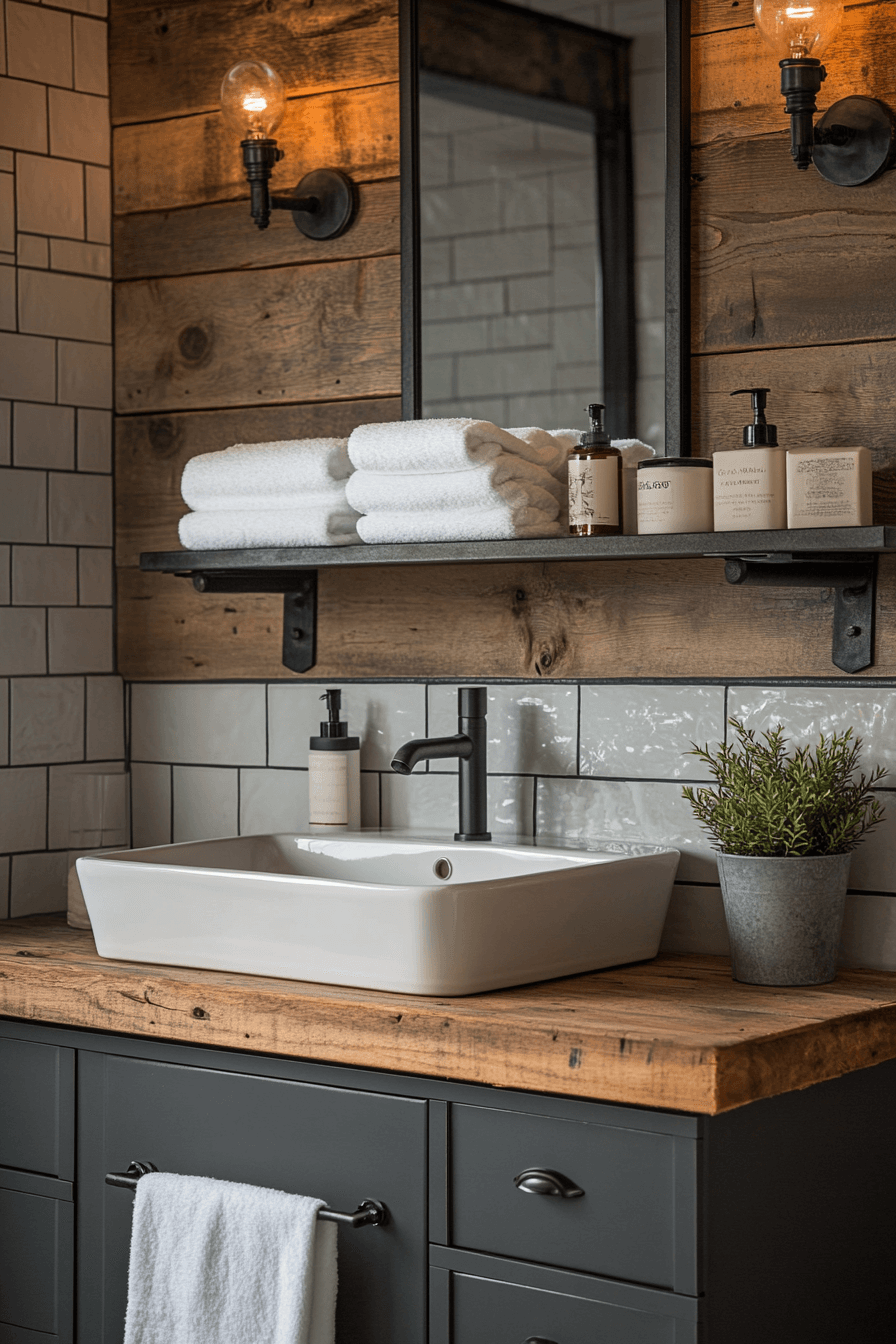industrial bathroom ideas