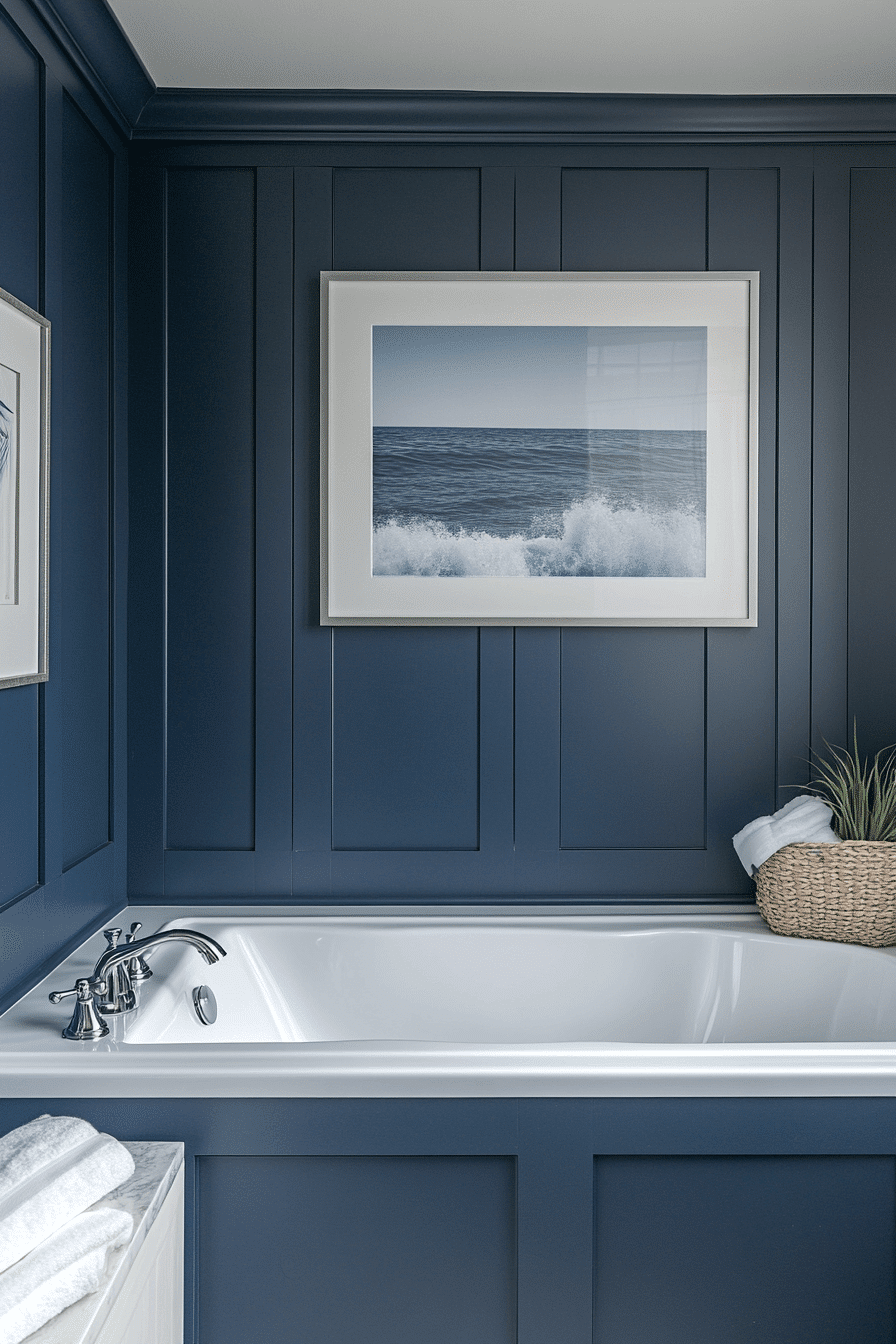 coastal cottage bathroom